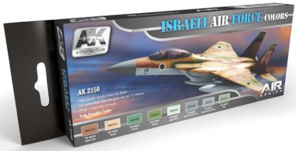 Ak-Interactive: Israeli Air Force Colors Set