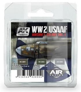 Ak-Interactive: Ww2 Usaaf Aircraft Colors Set Vol1
