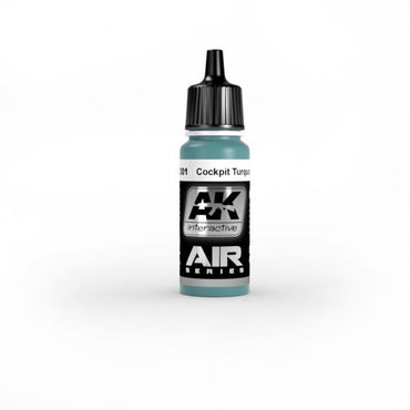 Ak-Interactive: Cockpit Turquoise Acrylic Paint