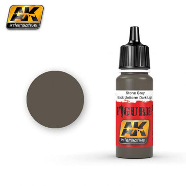Ak-Interactive: Stone Grey / Black Uniform Dark Light Acrylic Paint