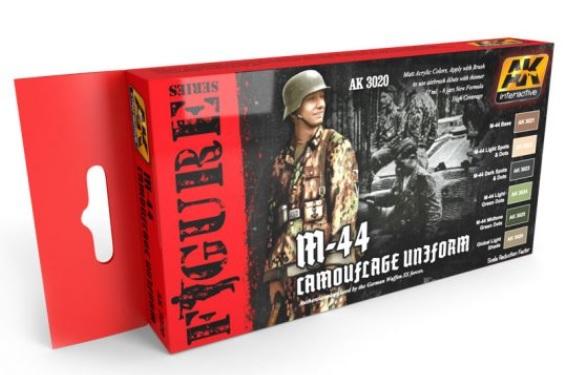 Ak-Interactive: M-44 Camouflage Uniform Colors Set
