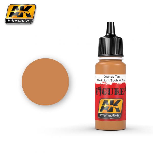 Ak-Interactive: Orange Tan / M-44 Light Spots & Dots Acrylic Paint