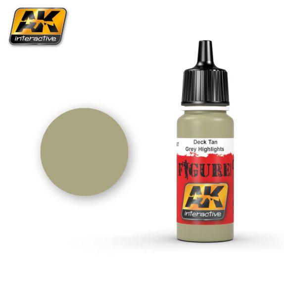Ak-Interactive: Deck Tan / Grey Highlights  Acrylic Paint