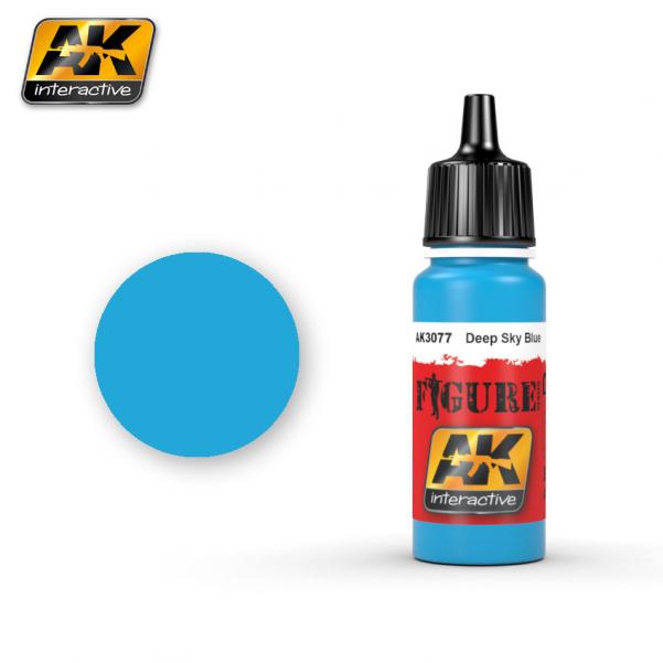 Ak-Interactive: Deep Sky Blue Acrylic Paint