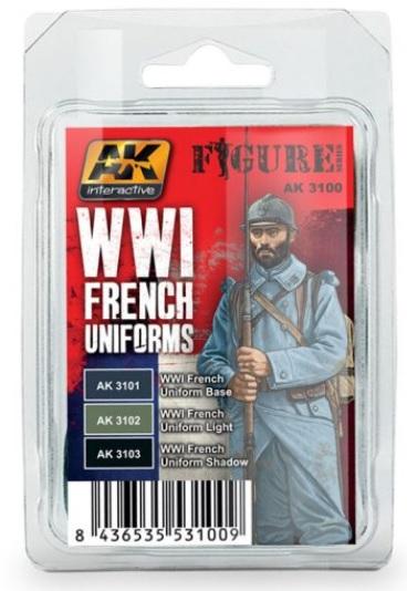 Ak-Interactive: Wwi French Uniforms Colors Set
