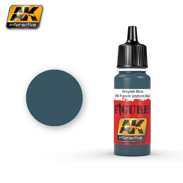 Ak-Interactive: Greyish Blue / Wwi French Uniform Base Acrylic Paint