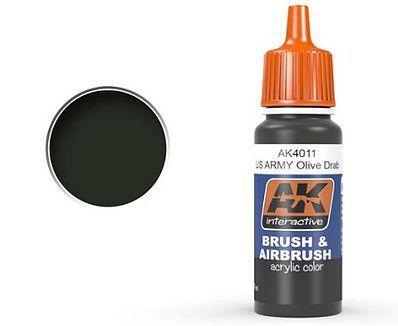 Ak-Interactive: Us Army Olive Drab Acrylic Paint