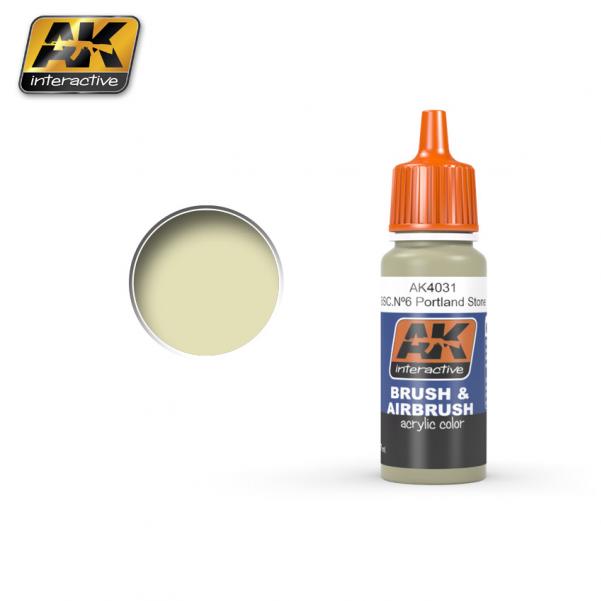 Ak-Interactive: Bsc N64 Portland Stone Acrylic Paint