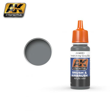 Ak-Interactive: French Army Grey-Blue Acrylic Paint