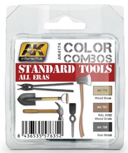 Ak-Interactive: Standard Tools All Eras Color Combo Set
