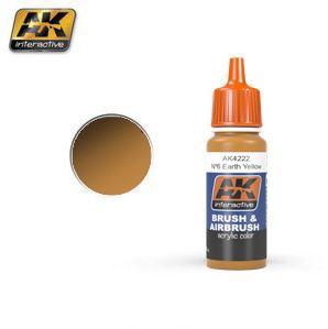 Ak-Interactive: N6 Earth Yellow Acrylic Paint