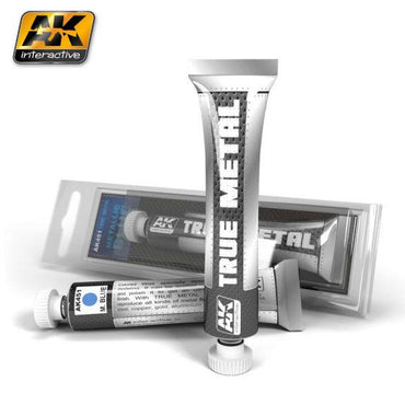 Ak-Interactive: (True Metal Wax-Base) True Metal Metalic Blue