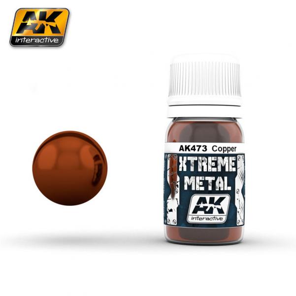 Ak-Interactive: (Metalics) Xterme Metal Copper 30Ml