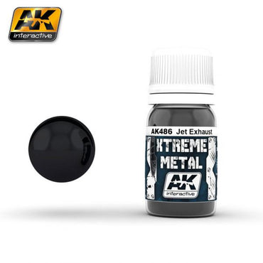 Ak-Interactive: (Metalics) Xtreme Metal Jet Exhaust 30Ml