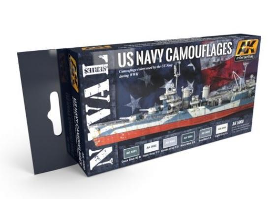 Ak-Interactive: Us Navy Camouflages Set