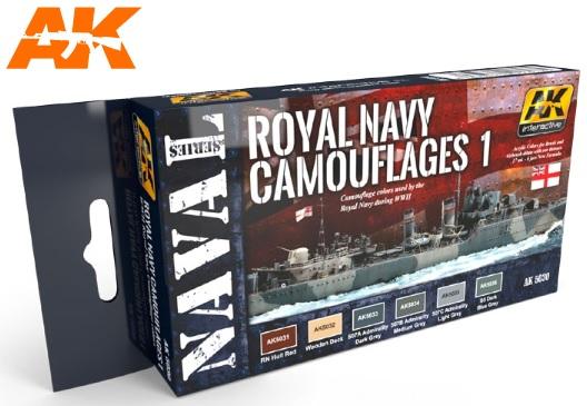 Ak-Interactive: Royal Navy Camouflages #1 Set