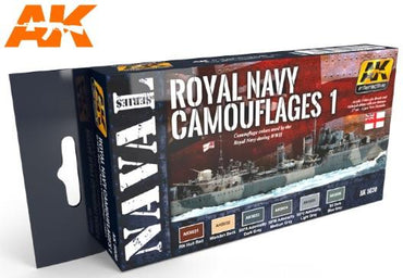 Ak-Interactive: Royal Navy Camouflages #1 Set