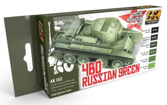 Ak-Interactive: 4Bo Russian Green Modulation Set