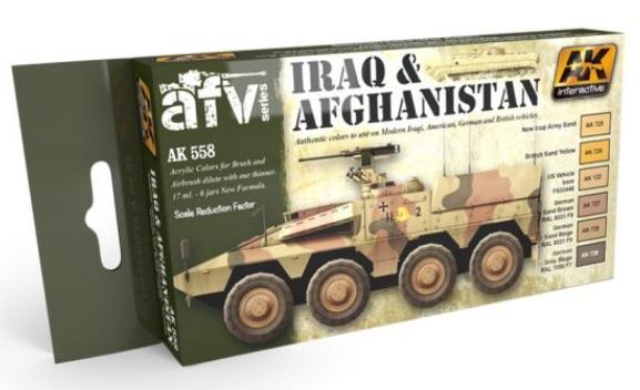 Ak-Interactive: Iraq & Afghanistan Colors Set