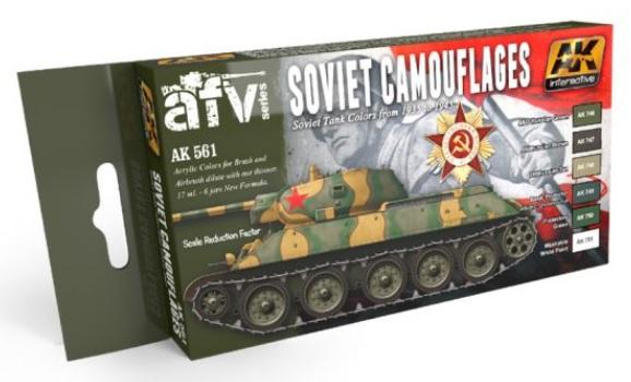 Ak-Interactive: Soviet Camouflages Colors Set