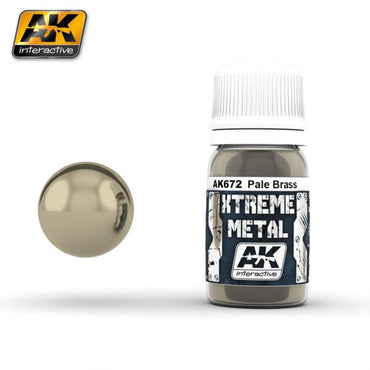 Ak-Interactive: (Metalics) Xtreme Metal Pale Brass 30Ml