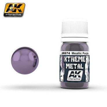 Ak-Interactive: (Metalics) Xtreme Metal Metallic Purple 30Ml