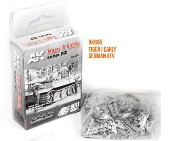 Ak-Interactive: (Accessory) Tank Tracks - Tiger I Early German Afv