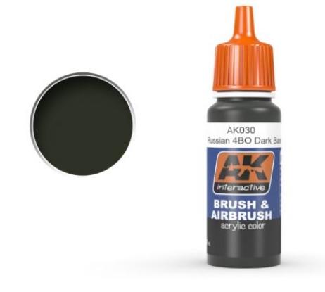 Ak-Interactive: Russian 4B0 Dark Base Acrylic Paint