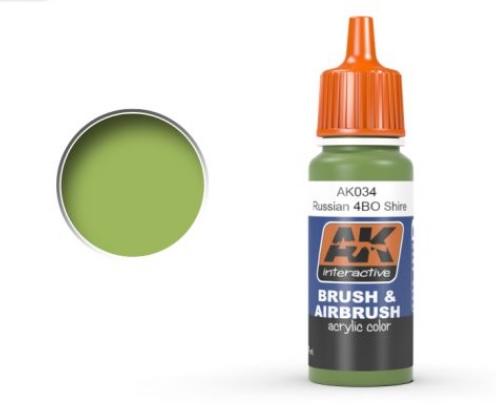 Ak-Interactive: Russian 4B0 Shine Acrylic Paint