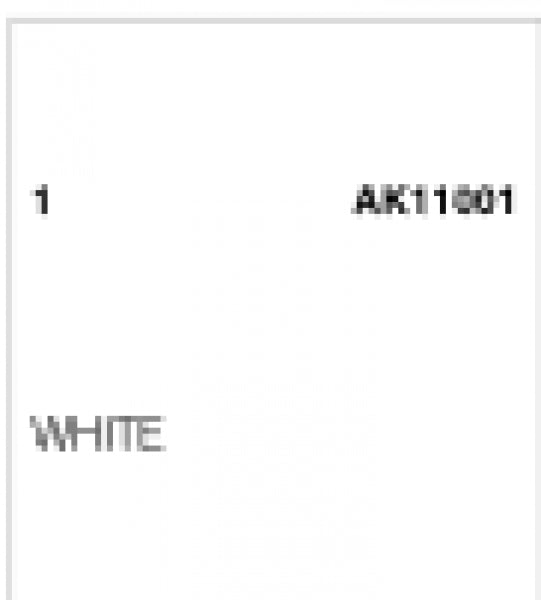 Ak-Interactive: (3Rd Gen) Acrylic - White (17Ml)