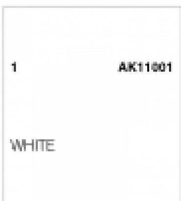 Ak-Interactive: (3Rd Gen) Acrylic - White (17Ml)