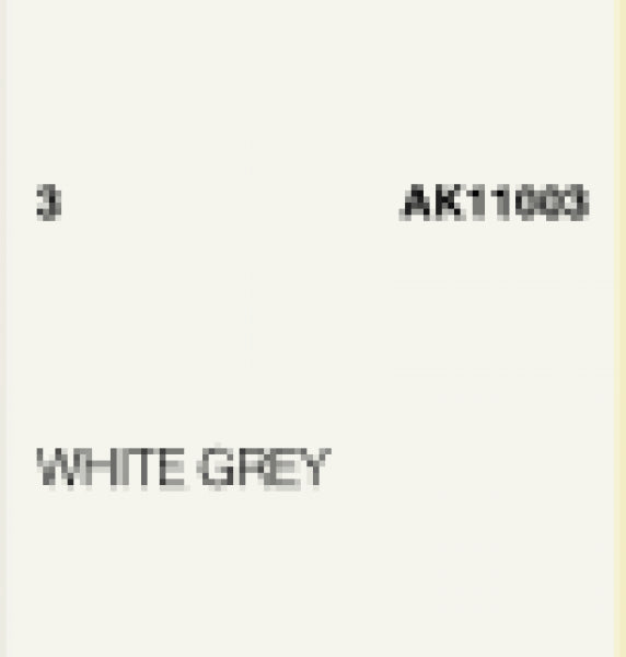Ak-Interactive: (3Rd Gen) Acrylic - White Grey (17Ml)