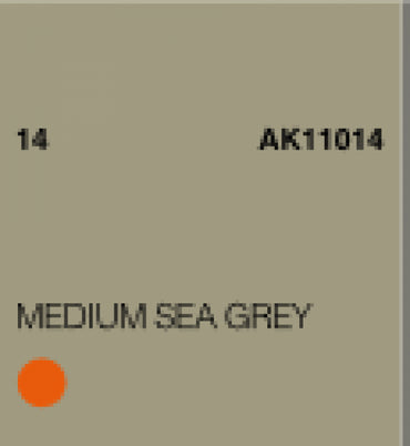 Ak-Interactive: (3Rd Gen) Acrylic - Medium Sea Grey (17Ml)