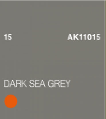 Ak-Interactive: (3Rd Gen) Acrylic - Dark Sea Grey (17Ml)