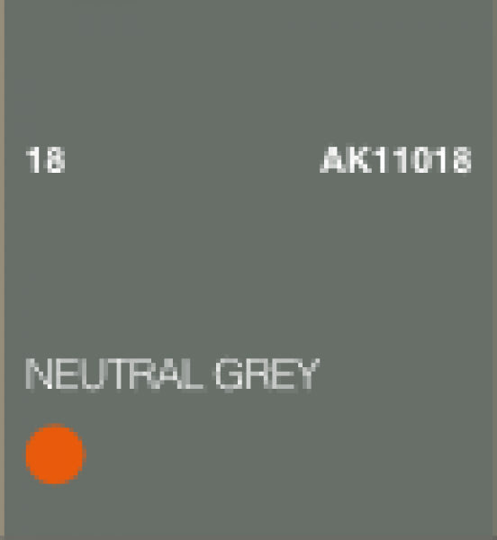 Ak-Interactive: (3Rd Gen) Acrylic - Neutral Grey (17Ml)
