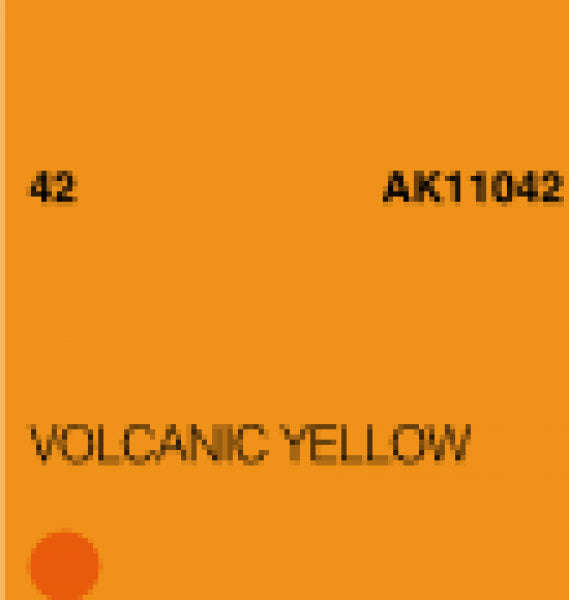 Ak-Interactive: (3Rd Gen) Acrylic - Volcanic Yellow (17Ml)
