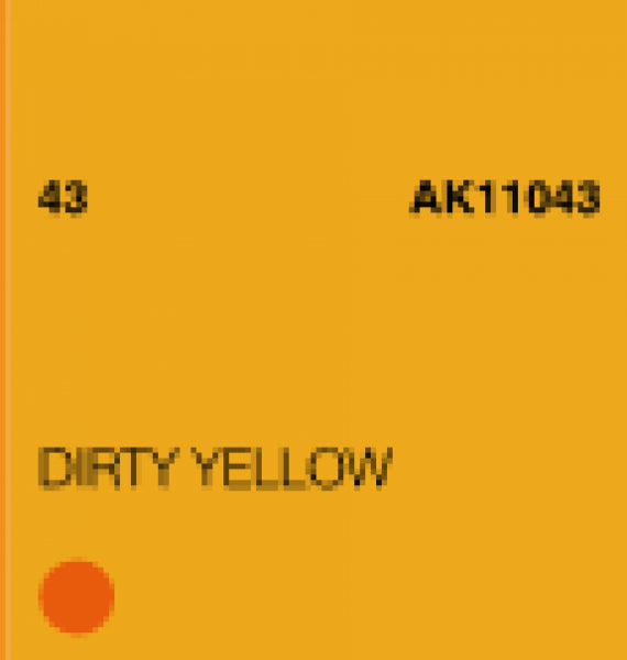 Ak-Interactive: (3Rd Gen) Acrylic - Dirty Yellow (17Ml)