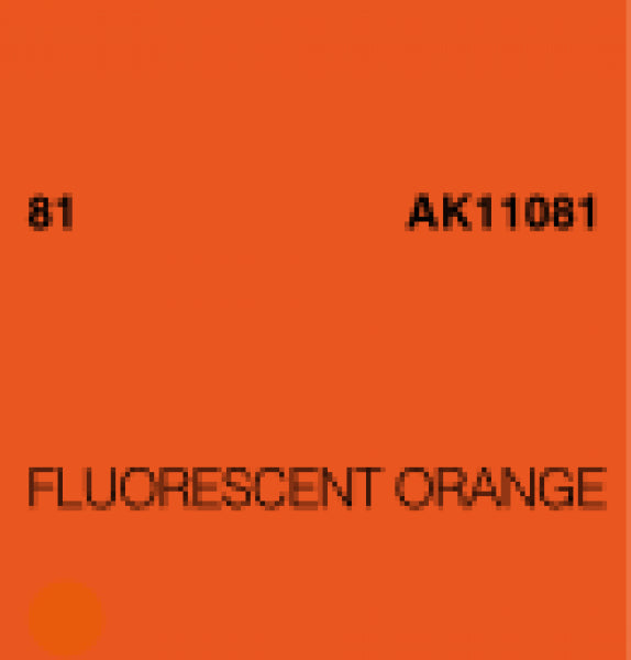 Ak-Interactive: (3Rd Gen) Acrylic - Fluorescent Orange (17Ml)