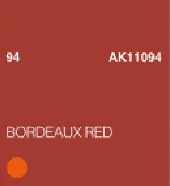 Ak-Interactive: (3Rd Gen) Acrylic - Bordeaux Red (17Ml)