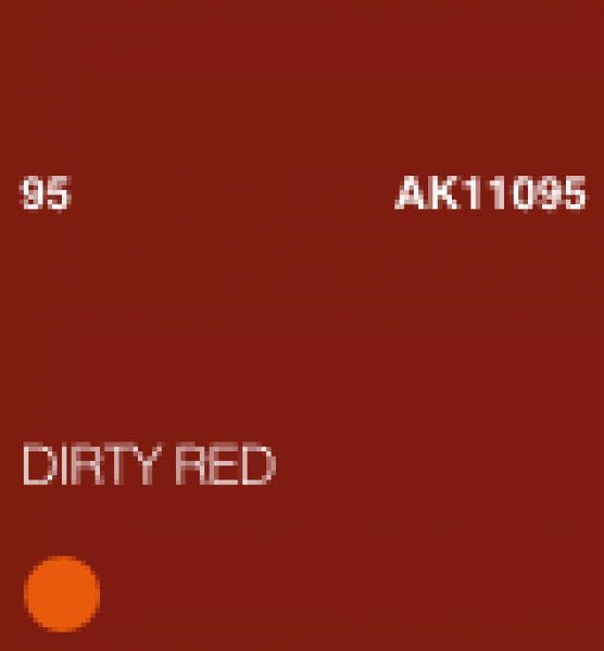 Ak-Interactive: (3Rd Gen) Acrylic - Dirty Red (17Ml)