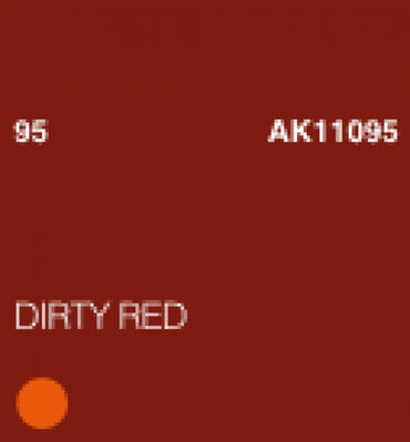 Ak-Interactive: (3Rd Gen) Acrylic - Dirty Red (17Ml)