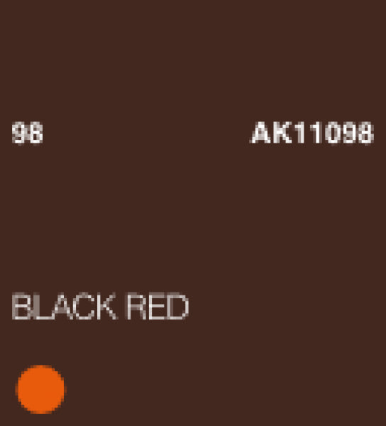 Ak-Interactive: (3Rd Gen) Acrylic - Black Red (17Ml)