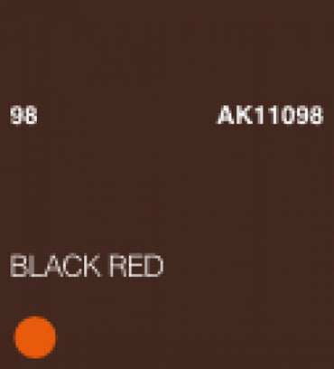 Ak-Interactive: (3Rd Gen) Acrylic - Black Red (17Ml)