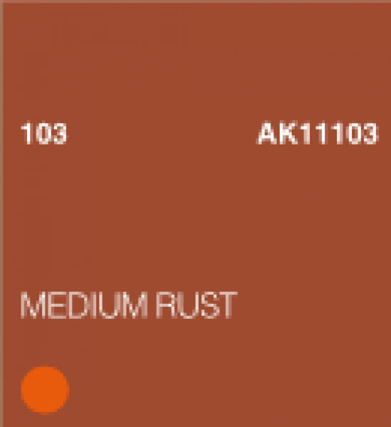 Ak-Interactive: (3Rd Gen) Acrylic - Medium Rust (17Ml)