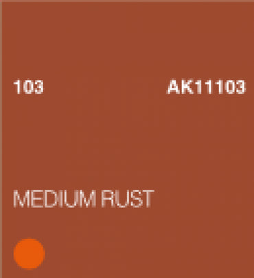 Ak-Interactive: (3Rd Gen) Acrylic - Medium Rust (17Ml)