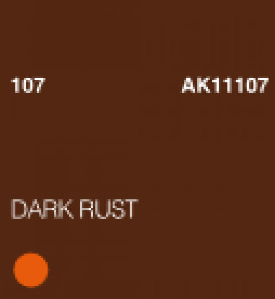 Ak-Interactive: (3Rd Gen) Acrylic - Dark Rust (17Ml)