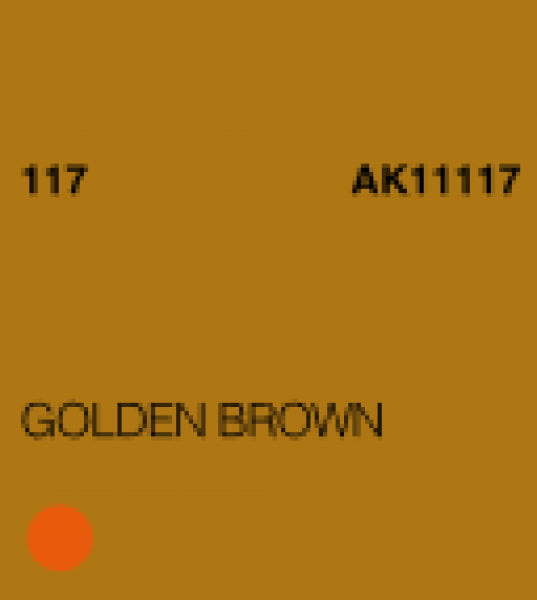 Ak-Interactive: (3Rd Gen) Acrylic - Golden Brown (17Ml)