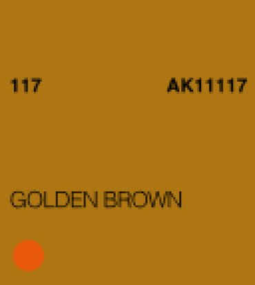Ak-Interactive: (3Rd Gen) Acrylic - Golden Brown (17Ml)