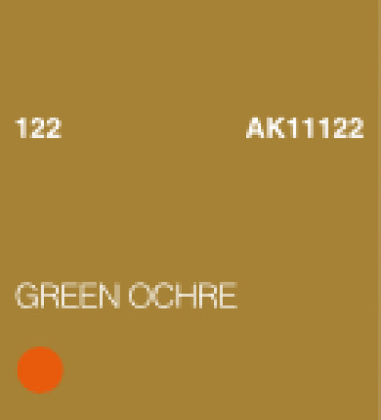 Ak-Interactive: (3Rd Gen) Acrylic - Green Ochre (17Ml)
