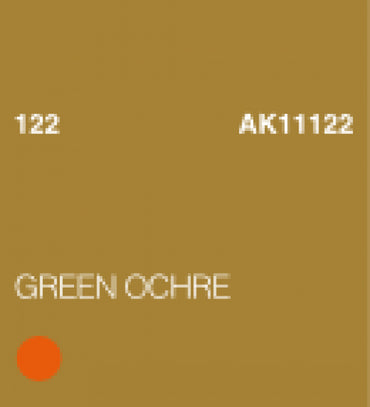 Ak-Interactive: (3Rd Gen) Acrylic - Green Ochre (17Ml)